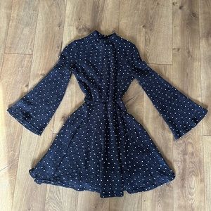 Bell Sleeved Winter Dress